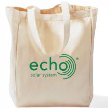 Natural canvas promotional bags
