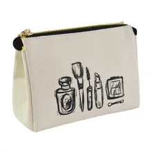 Canvas makeup bags Canvas makeup bags