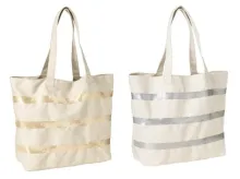 Stripe Canvas Tote Stripe Canvas Tote