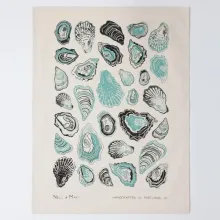 Printed tea towel Printed tea towel