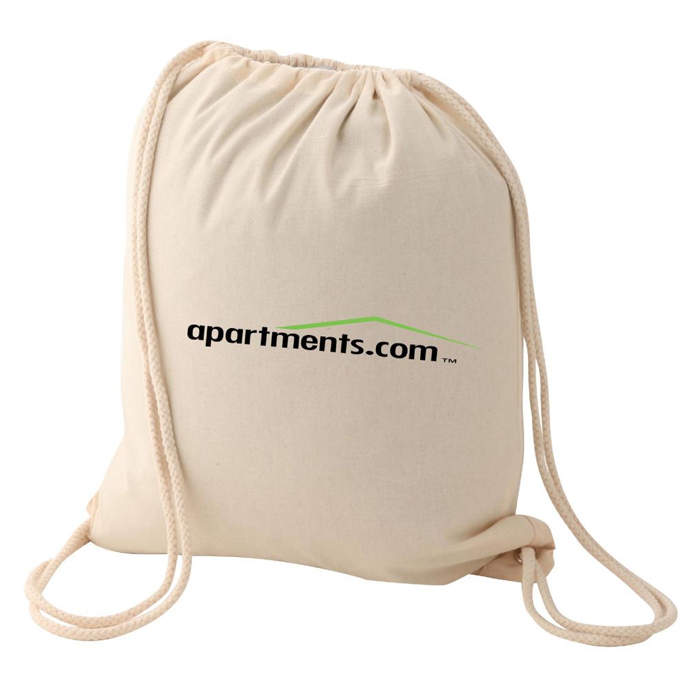 Cotton drawstring backpack | Omega Overseas